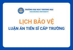 Nghiên cứu sinh Vũ Tuấn Hiệp bảo vệ luận án tiến sĩ