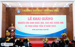 Lễ khai giảng nghiên cứu sinh khóa 36B, cao học khóa 29B và trao bằng tiến sĩ năm 2023