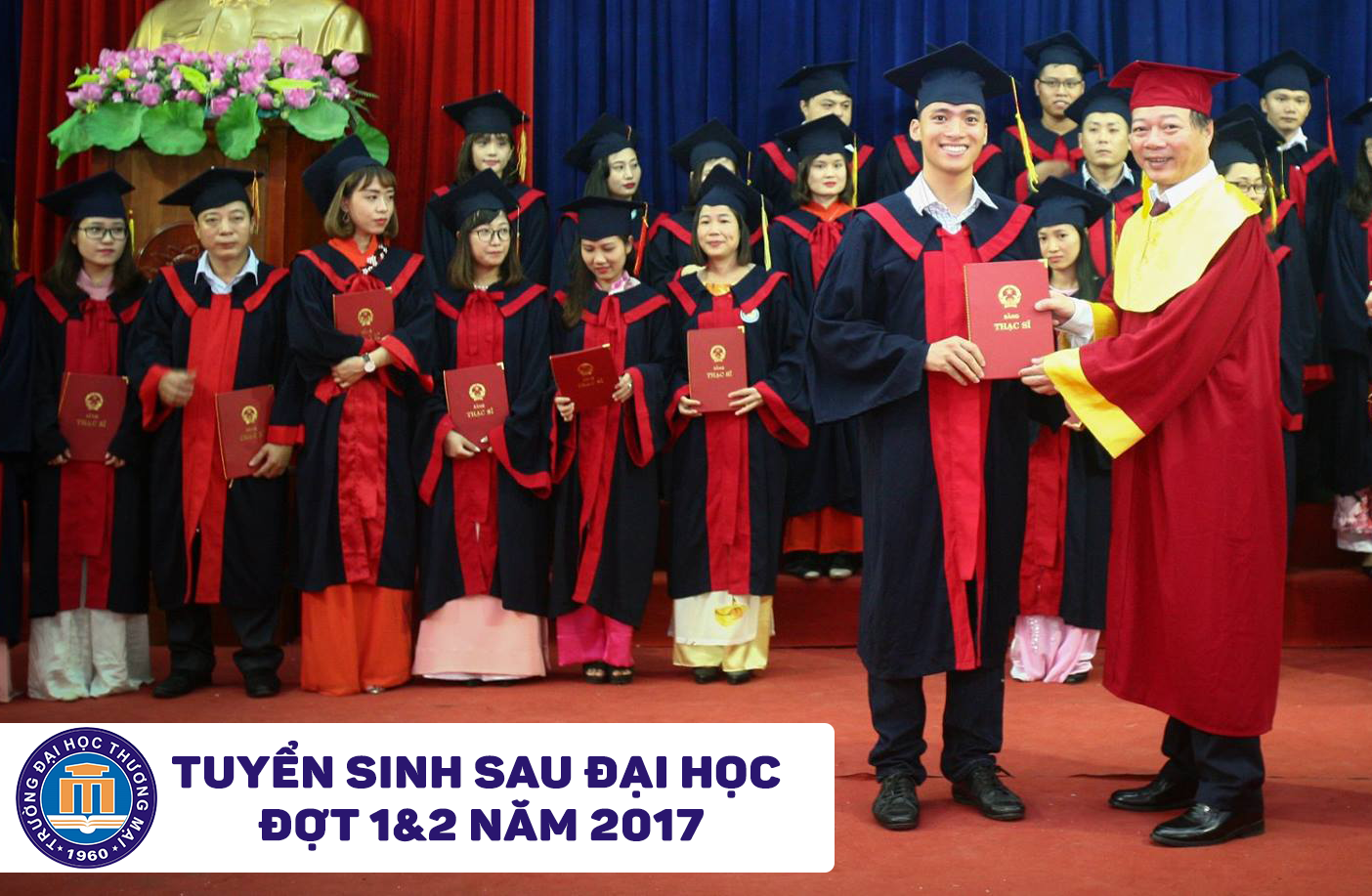 THÔNG BÁO  TUYỂN SINH SAU ĐẠI HỌC ĐỢT 1, THÁNG 3 NĂM 2017