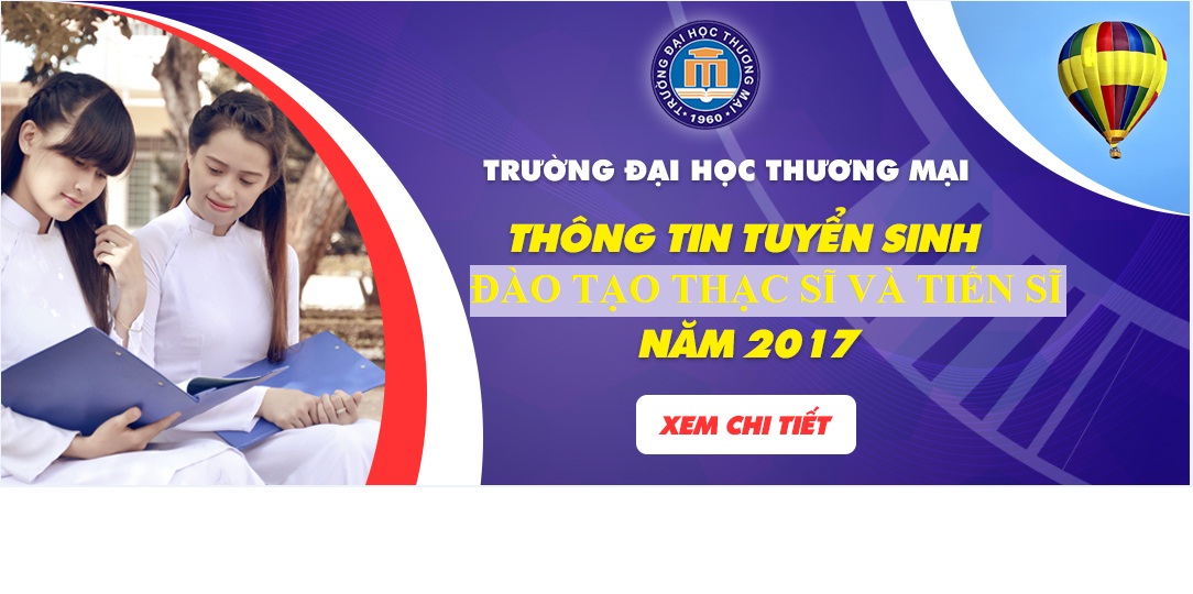 Thông báo tuyển sinh sau đại học đợt 2 tháng 9 /2017